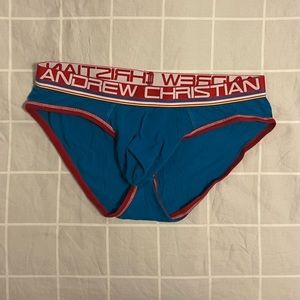 Andrew Christian briefs medium